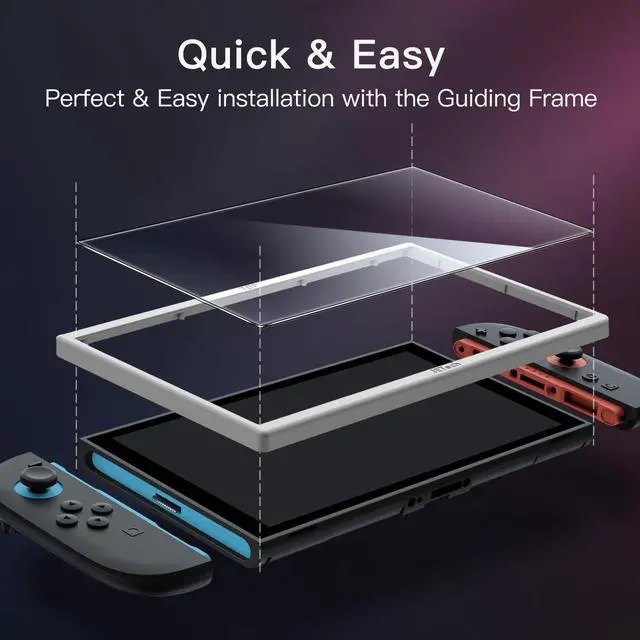 Alt view image 4 of 7 - Screen Protector for Nintendo Switch 2, 2-Pack
