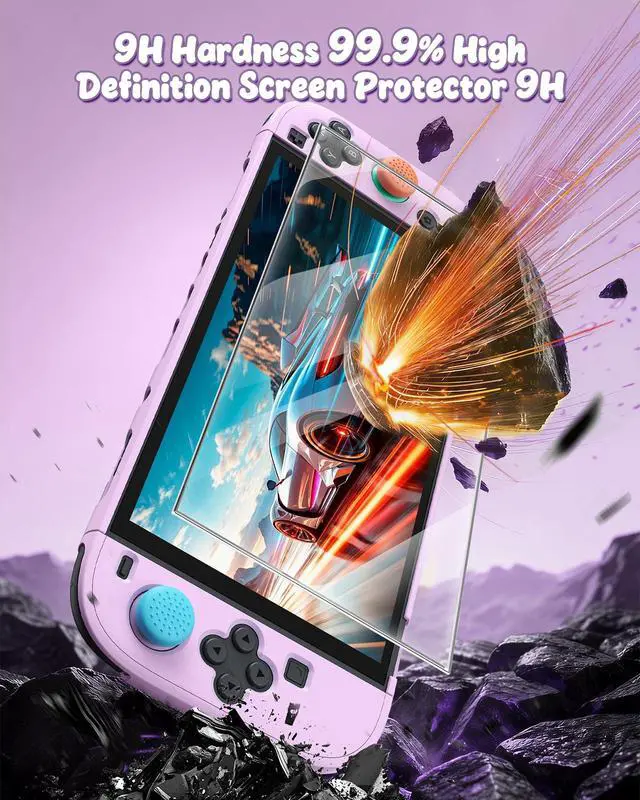 Alt view image 4 of 7 - Switch 2 Cover Case&Screen Protector, Dockable Shell for Nintendo 2