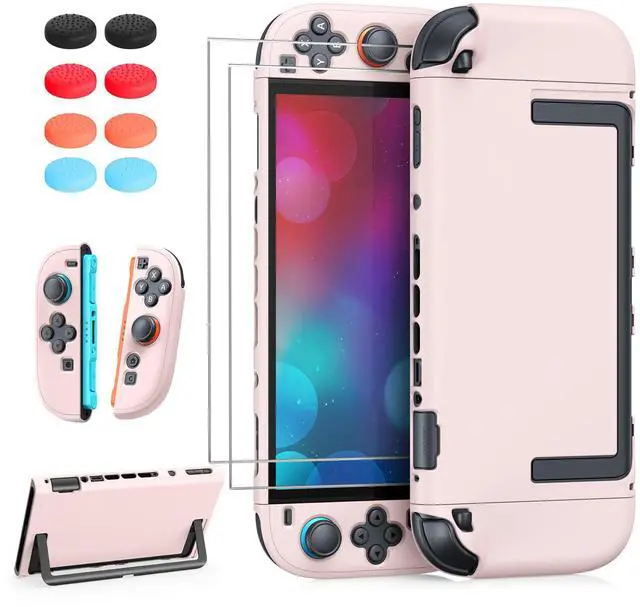 Main image of Switch 2 Protective Case&Screen Protector Set, Dockable Cute Cover