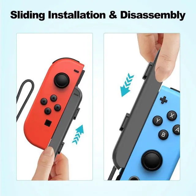 Alt view image 3 of 7 - 2 Pack Wrist Strap for Nintendo Switch Controller Joycon, Replacement Strap Parts Accessories for Joy Con Joy-Con Controller