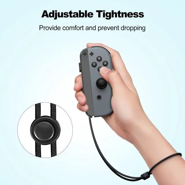 Alt view image 6 of 7 - 2 Pack Wrist Strap for Nintendo Switch Controller Joycon, Replacement Strap Parts Accessories for Joy Con Joy-Con Controller