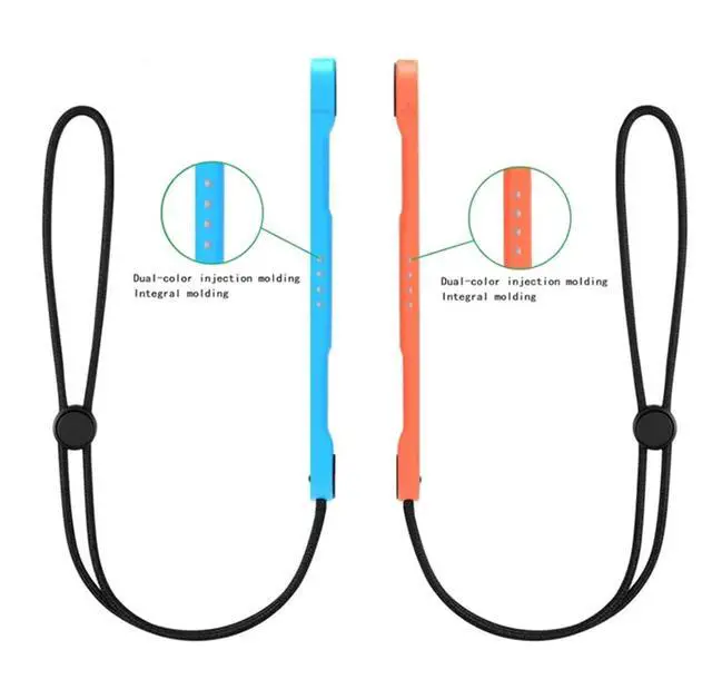 Alt view image 7 of 7 - Wrist Straps Compatible with Nintendo Switch 2, Replacement Wrist Strap for Joycon 2 Controller, Safety Lanyard for Joy Con 2 (Blue&Red)
