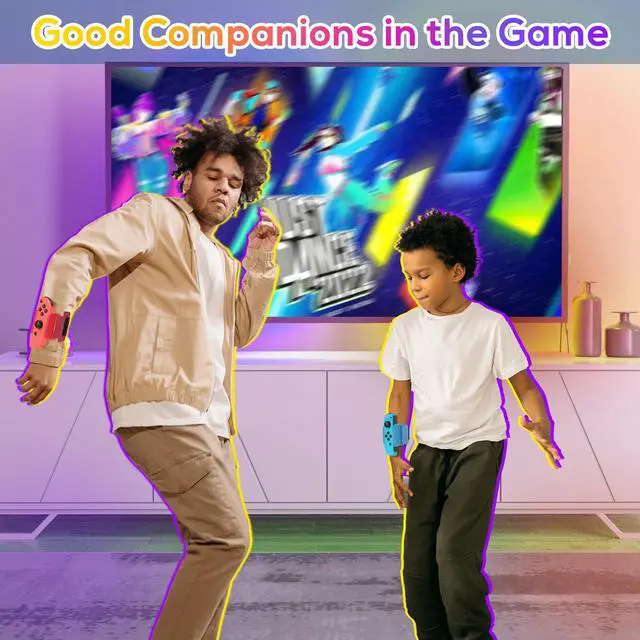 Alt view image 7 of 7 - 2 Pack Wrist Band for Nintendo Switch Dance Games