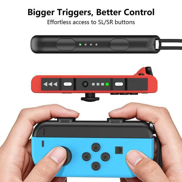 Alt view image 6 of 7 - Wrist Strap for Switch Controller, 2 Pack Adjustable Lanyard Replacement Parts Accessories for Joycon Controller