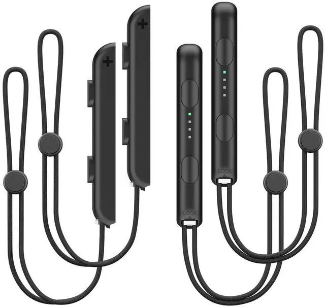 Main image of Wrist Strap for Nintendo Switch Controller Joycon 4 Pack Adjustable Lanyard Replacement Parts Accessories for Joycon Controller