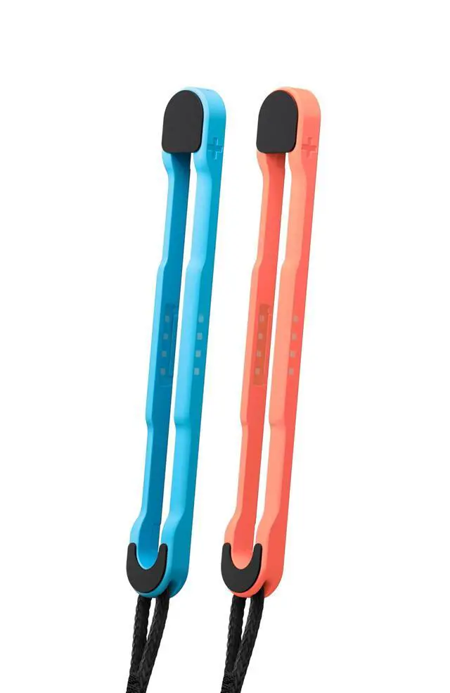 Alt view image 2 of 4 - Joy-Con 2 Straps (set of 2) Light Blue/Light Red
