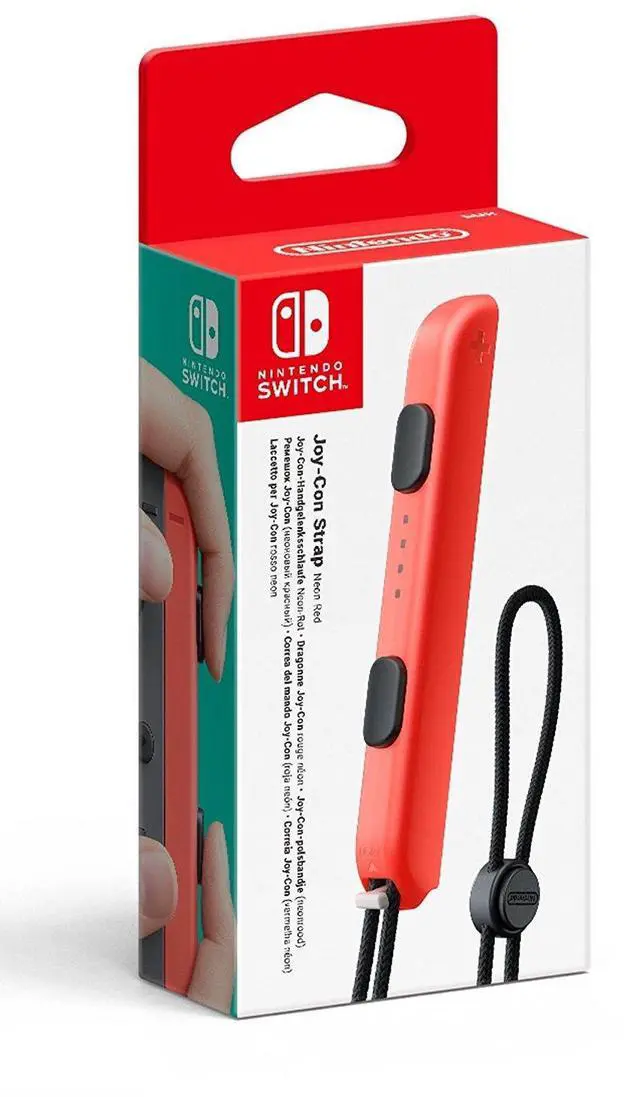 Main image of Switch Joy-Con Controller Strap - Neon Red