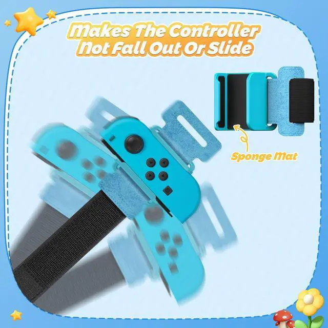 Alt view image 4 of 7 - Wrist Bands for Nintendo Switch for Just Dance 2026 2025 Games