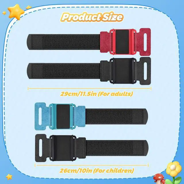 Alt view image 5 of 7 - Wrist Bands for Nintendo Switch for Just Dance 2026 2025 Games