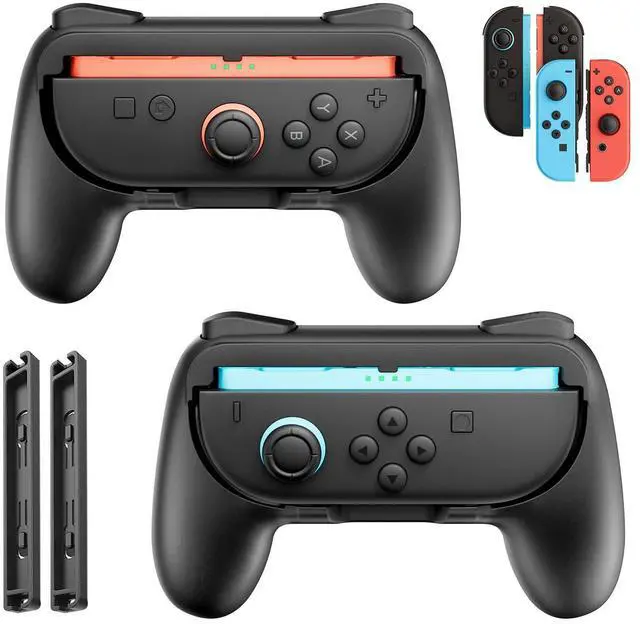 Main image of Controller Grip for Switch 2/Switch/Joy-Con 1&2, Ergonomic Handle Kit
