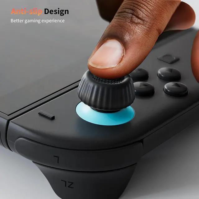 Alt view image 4 of 7 - Switch 2 Thumb Grips for Nintendo Switch 2 and Pro Controllers