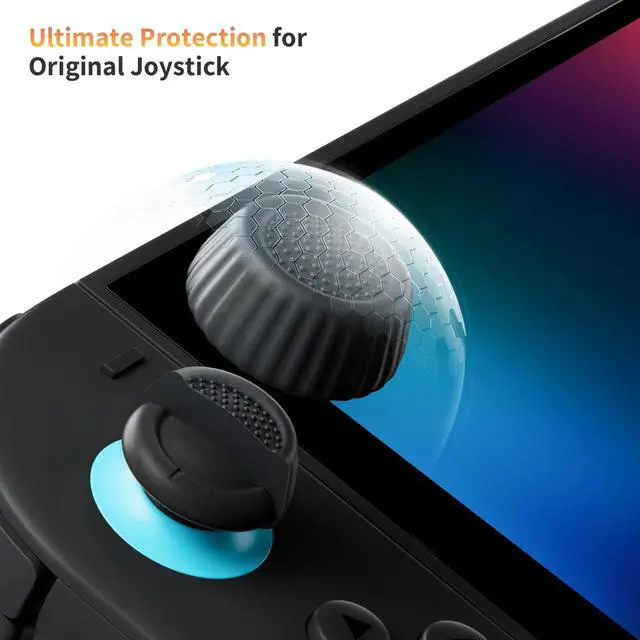 Alt view image 6 of 7 - Switch 2 Thumb Grips for Nintendo Switch 2 and Pro Controllers