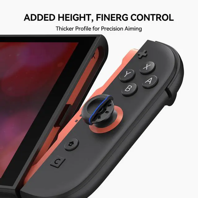 Alt view image 6 of 7 - Joystick Replacement Caps Thumb Grips for Nintendo Switch 2