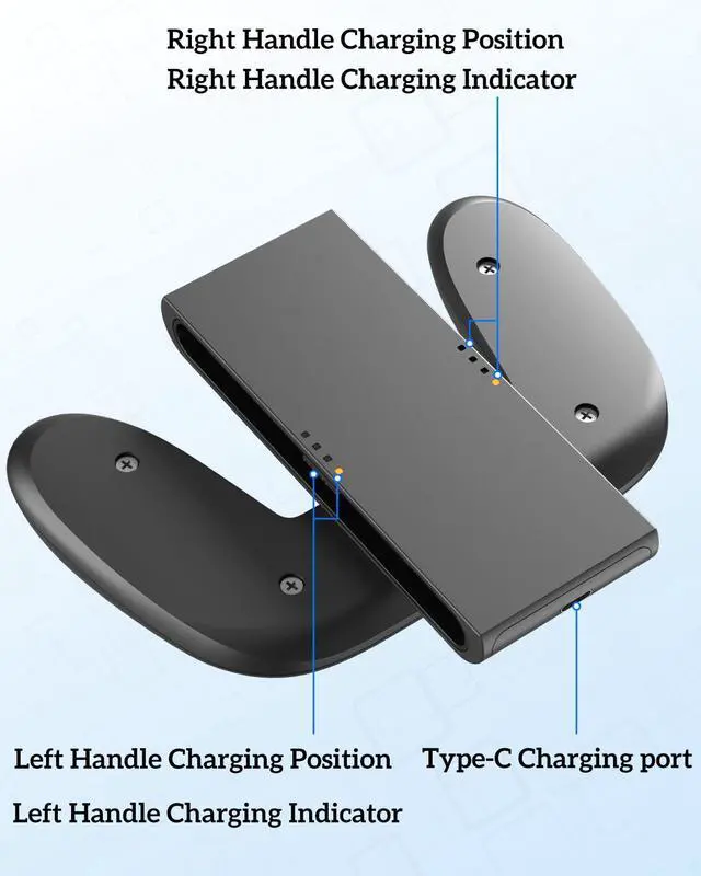 Alt view image 7 of 7 - Charging Grip for Nintendoo Switch 2 J0yC0n Controller