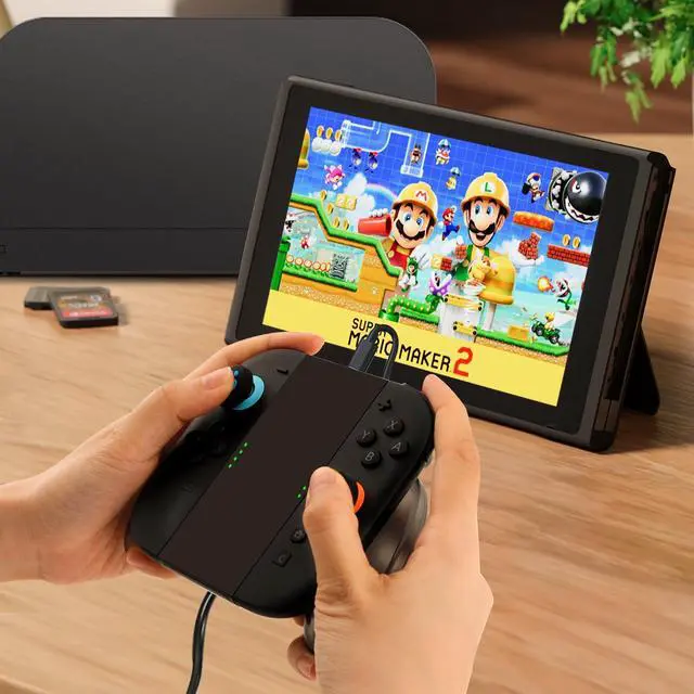 Alt view image 6 of 6 - Switch 2 Joycon Charging Grip for Nintendo Switch 2,Magnetic Joy Con Charger Compatible with Switch2 Joy-con with GR GL Buttons