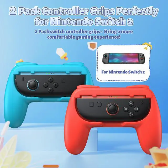Alt view image 2 of 7 - Switch 2 Controller Grips for Nintendo Switch 2 for Joy-Con 2