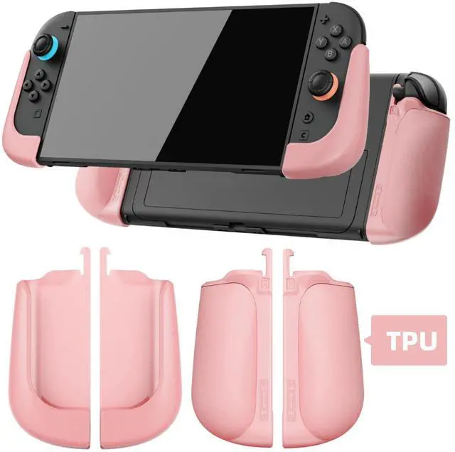 Main image of NexGrip Ergonomic Grip Set for Nintendo Switch 2 Joycons, Grip Case Compatible with Joy Con 2 Controller, Compatible with Switch 2 Joycon, Switch 2 Accessories - Pink