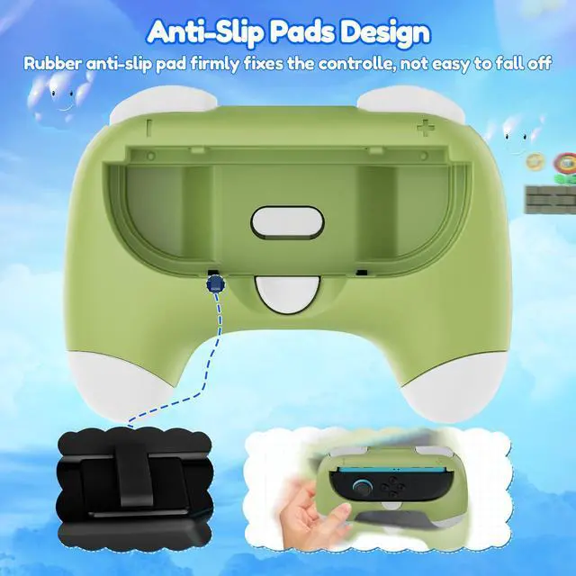 Alt view image 5 of 6 - Controller Grips for Joy-Con Compatible with Switch 2