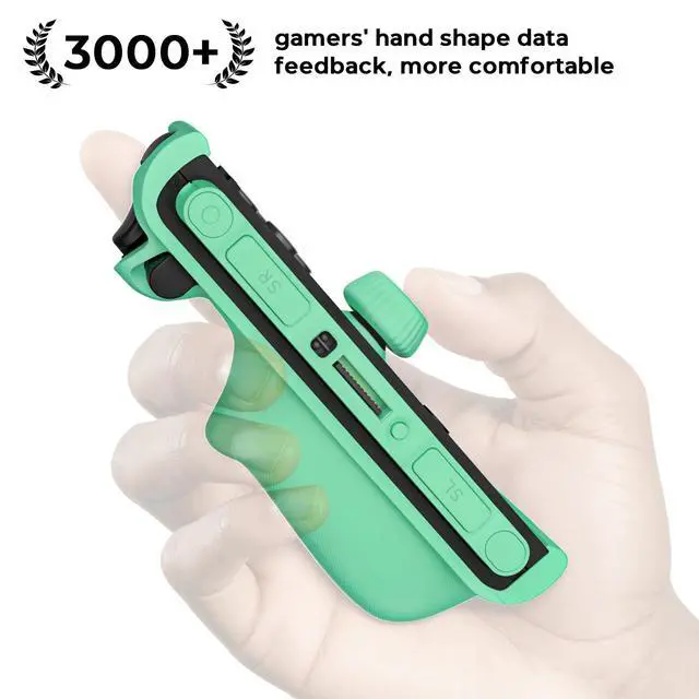 Alt view image 2 of 6 - P2 Split Grip Case for Nintendo Switch 2, Joy-Con Lock Firmly, Mouse Mode Patent Innovative Design, Comfort Ergonomic Grips, Enhance Gaming Experience, Anti-slip Sweatproof