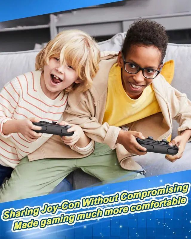 Alt view image 7 of 7 - Joy-Con Grips for Nintendo Switch 2 (2025), 2 Pack Joycon Accessories for Multiplayer Game Friend Family Game Night Party, Larger SL SR Triggers Ergonomic Nintendo Switch 2 Joycon Grip & Thumb Grips
