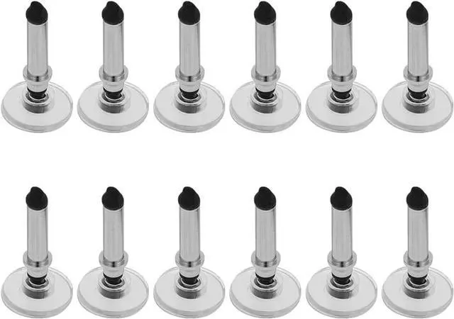 Main image of 12 Pcs Silver Universal Stylus Replacement Tips,Universal Disc Tips Round Shape Replaceable Stylus Pen for Touch Screen Disc Tips,Nice Gifts to Share with Families,Cell Phones and Accessories