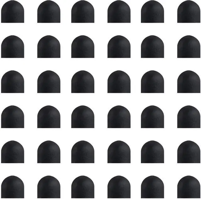 Main image of 36Pcs Stylus Rubber Tips for Stylus Pens, 0.24inch (6mm) Diameter