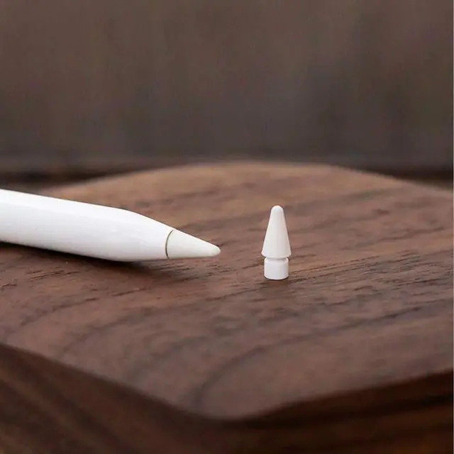 Alt view image 5 of 6 - Replacement Tips Compatible with Apple Pencil 2 Gen iPad Pro Pencil, Logitech Crayon Digital Pencil - Apple Pencil iPencil Nib for iPad Apple Pencil 1 st/Pencil 2 Gen White 4 Pack