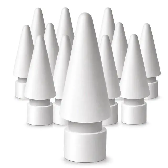 Main image of 12-Pack Replacement Tips for Apple Pencil, Original-Style White