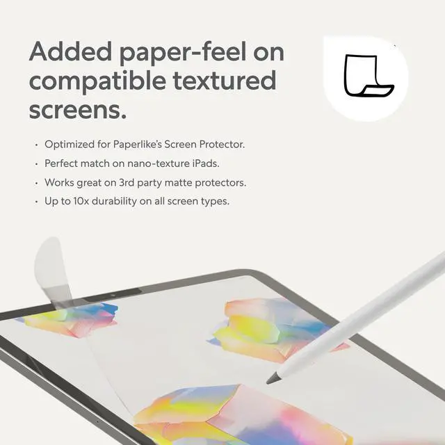 Alt view image 2 of 6 - Pencil Tips (4X) for Apple Pencil 1st & 2nd Gen, USB-C & Pro