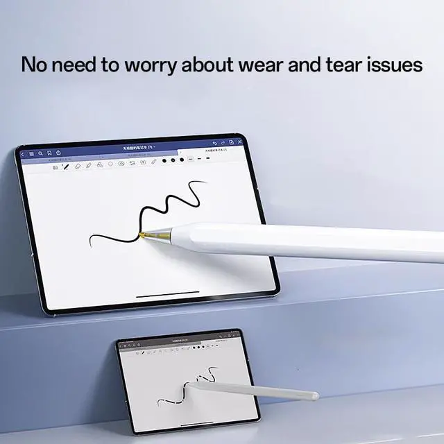 Alt view image 6 of 7 - Replacement Tips for Apple Pencil Pro/ 2nd Gen/ 1st Gen/USB C, Upgraded Apple Pencil Tips with Case No Wear Out Fine Point Precise Control, for iPad Pen Nibs Sets (6)
