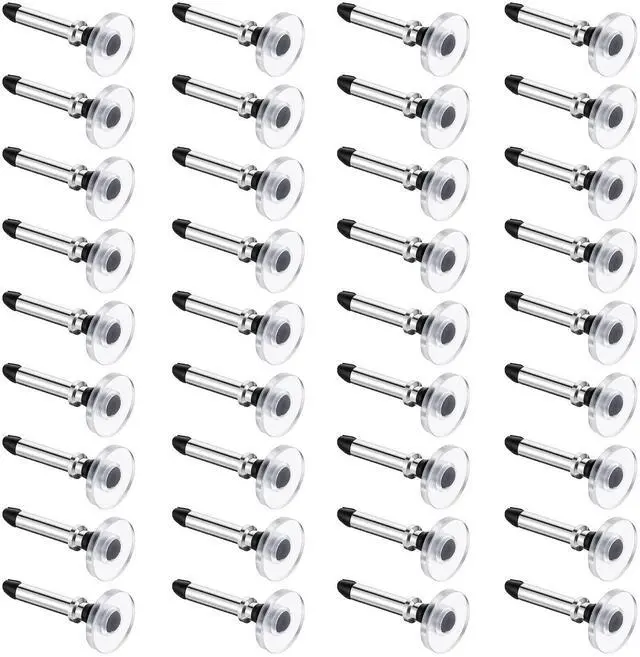 Main image of 36 Pcs Black Metal Stylus Replacement Tips, Universal Round Disc Pen Tips for Touch Screen Devices, Compatible with E-Reader Stylus Pens and Digital Notebooks, High Precision Stylus' Pen Tip