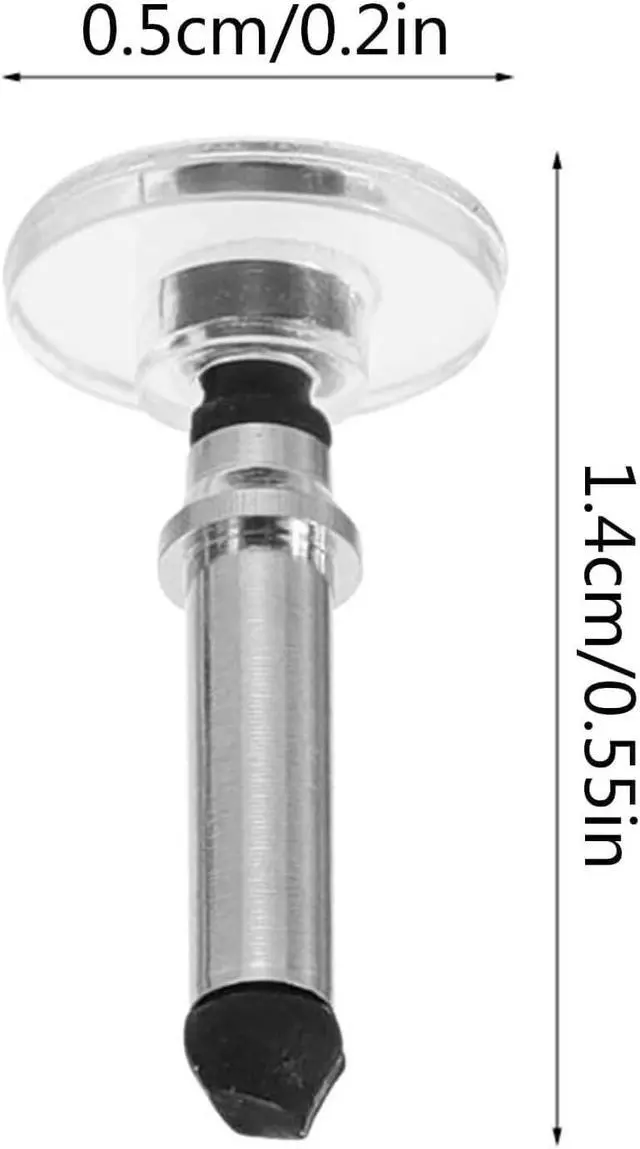 Alt view image 2 of 7 - 12 Pcs Silver Universal Stylus Replacement Tips,Universal Disc Tips Round Shape Replaceable Stylus Pen for Touch Screen Disc Tips,Nice Gifts to Share with Families,Cell Phones and Accessories