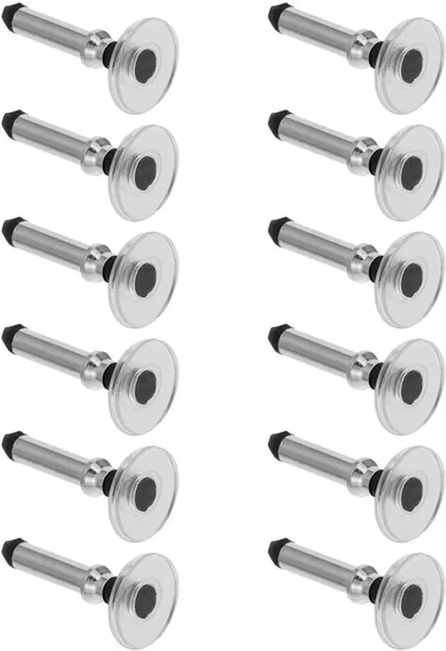 Main image of 12 Pcs Silver Universal Stylus Replacement Tips,Universal Disc Tips Round Shape Replaceable Stylus Pen for Touch Screen Disc Tips,Nice Gifts to Share with Families,Cell Phones and Accessories