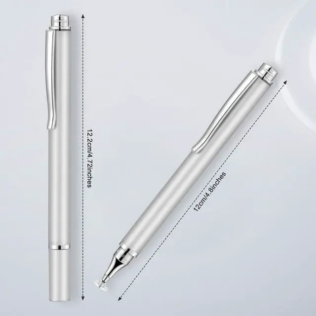 Alt view image 2 of 6 - 8 Pieces Capacitive Stylus Pens for Touch Screen, Universal Disc Fine Point Stylus Pens for Most Touch Screen Smart Devices, 4 Colors