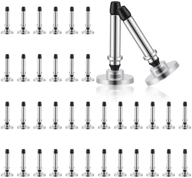 Main image of Replacement Stylus Tips 36 Pcs Universal Disc Tips Silicone and Aluminum Round Shape Stylus Nibs for Mobile Phone Screens, Tablet Computers, eBooks (Tips Only)