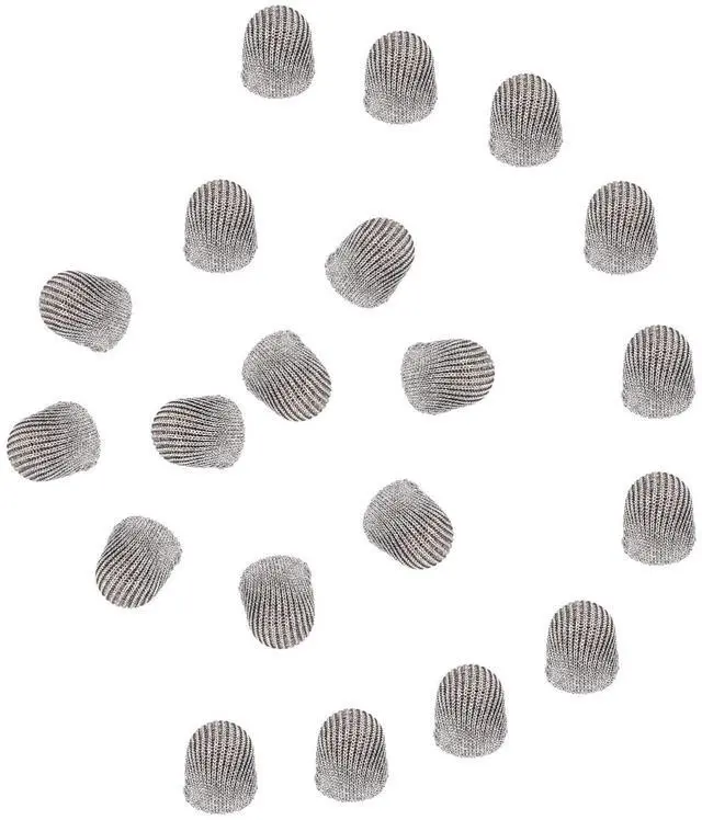 Main image of 20Pcs Replacement Fiber Mesh Tips for Stylus Pens 5mm Suitable for Capacitive Touch Screen,High Sensitivity,Soft,No Scratch Screen Pen Tip