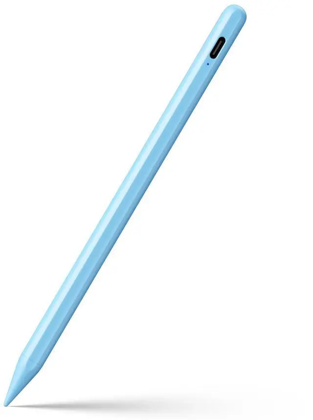 Main image of Stylus Pen for iPad 6-11th Gen 2X Fast Charge, Palm Rejection-Blue