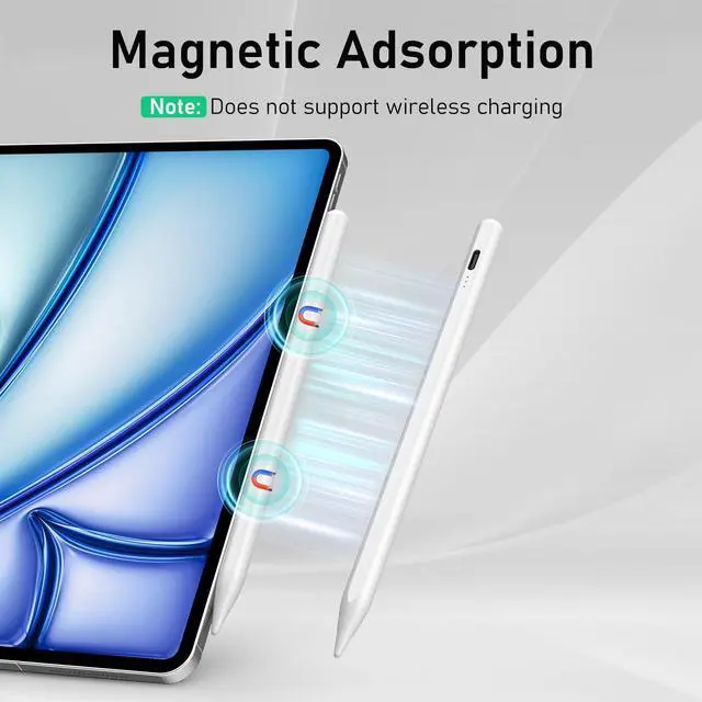 Alt view image 7 of 7 - iPad Pencil Find My, Stylus Pen for iPad with Easy Shortcuts