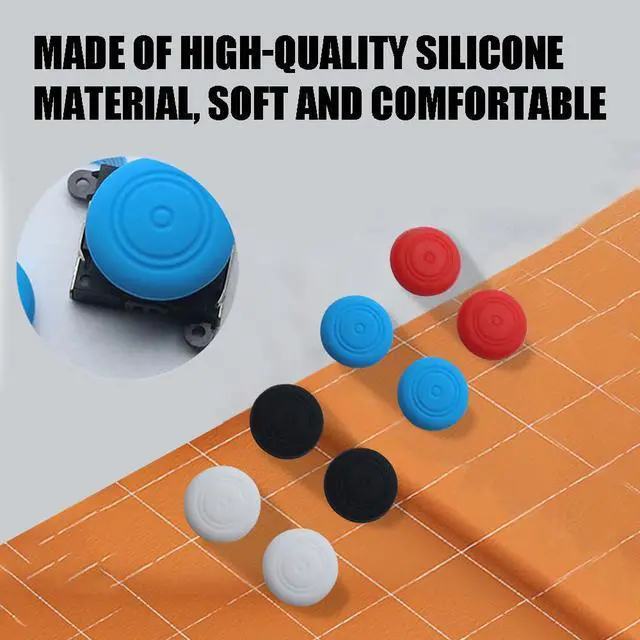 Alt view image 3 of 7 - 32 Pcs Silicone Joystick Thumb Stick Grip Cover, Analog Controller Gamepad Thumb Stick Grips Thumbsticks Joystick Cap Cover for Nintendo Switch NS Controller Joy-Con