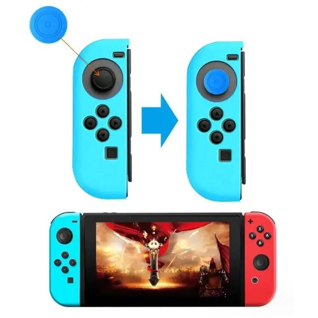 Alt view image 4 of 7 - 32 Pcs Silicone Joystick Thumb Stick Grip Cover, Analog Controller Gamepad Thumb Stick Grips Thumbsticks Joystick Cap Cover for Nintendo Switch NS Controller Joy-Con