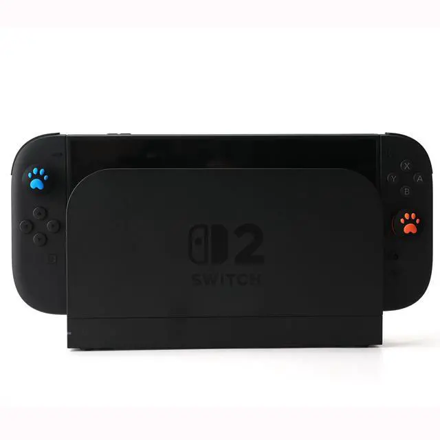 Alt view image 5 of 7 - Switch 2 Thumb Grips for Nintendo 2, Cute Joystick Caps Compatible with Nintendo Switch 2/Pro Controller/PSP/Xbox, Skin Anti-Slip Silicone Analog Stick Covers (Black)