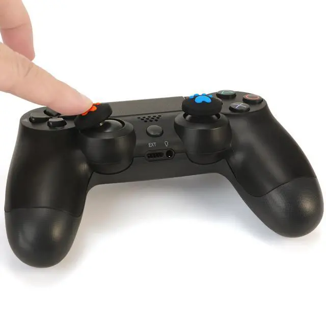 Alt view image 6 of 7 - Switch 2 Thumb Grips for Nintendo 2, Cute Joystick Caps Compatible with Nintendo Switch 2/Pro Controller/PSP/Xbox, Skin Anti-Slip Silicone Analog Stick Covers (Black)