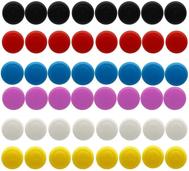 Main image of 50 Joystick Silicone Thumb Grip Caps Cover for Nintendo Switch Lite Joy-Con
