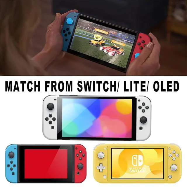 Alt view image 3 of 6 - 50 Joystick Silicone Thumb Grip Caps Cover for Nintendo Switch Lite Joy-Con