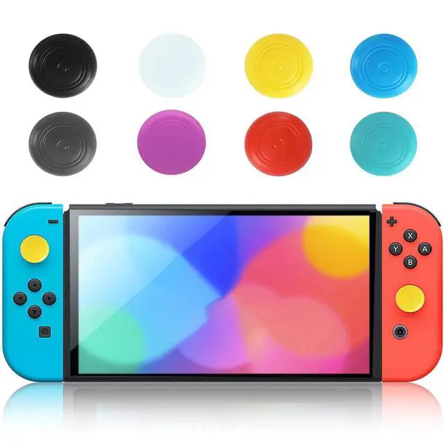 Alt view image 6 of 6 - 50 Joystick Silicone Thumb Grip Caps Cover for Nintendo Switch Lite Joy-Con