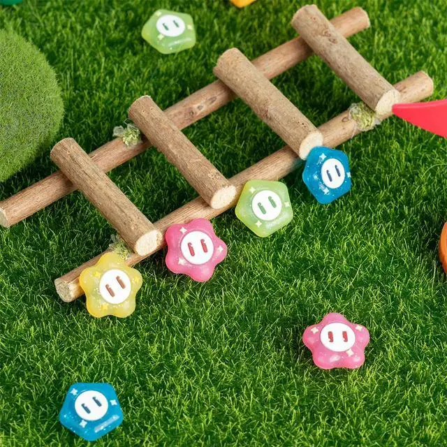 Alt view image 7 of 7 - Thumb Grip Caps Compatible with Nintendo Switch, Soft Silicone Joystick Cover for Nintendo Switch/OLED/Lite Controller, 4PCS - Wonder Flower