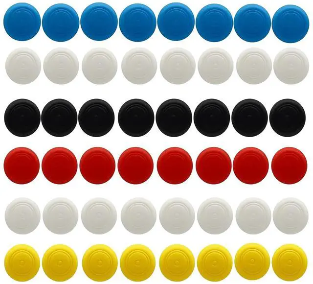Main image of 50PCS Replacement Controller Thumb Grip Caps Grips Analog Stick Cover Joystick Cap Silicone Cover for Nintendo Switch Lite OLED