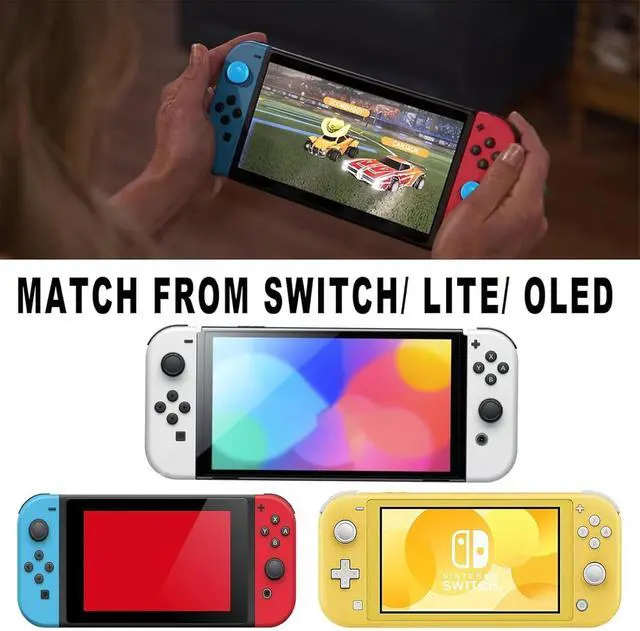 Alt view image 3 of 6 - 50PCS Replacement Controller Thumb Grip Caps Grips Analog Stick Cover Joystick Cap Silicone Cover for Nintendo Switch Lite OLED