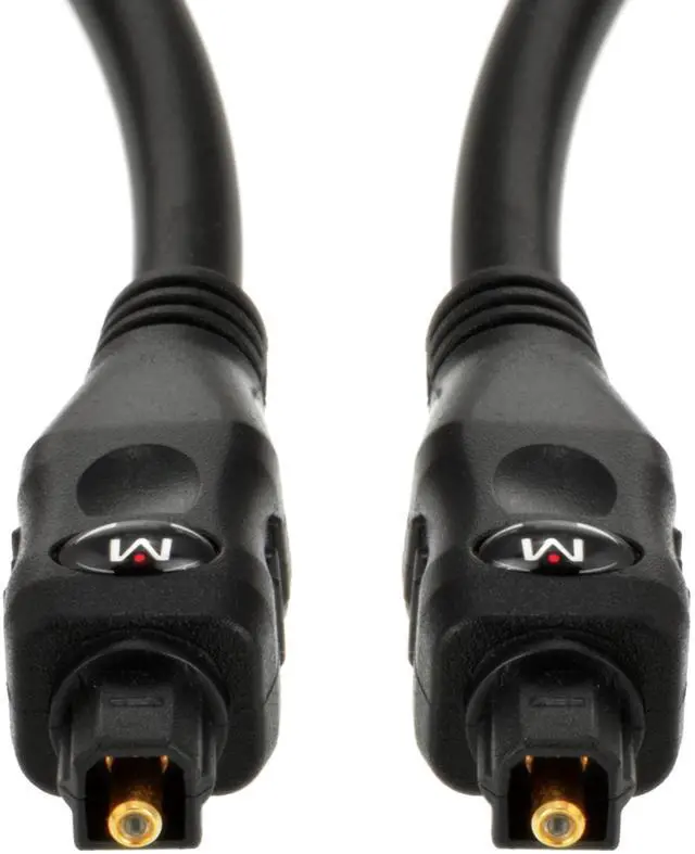 Alt view image 3 of 6 - Toslink Cable (6 Feet) - Optical Digital Audio Cable