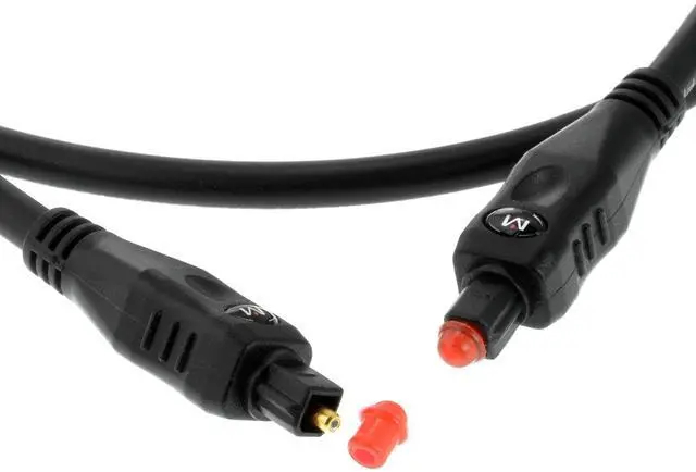 Alt view image 6 of 6 - Toslink Cable (6 Feet) - Optical Digital Audio Cable